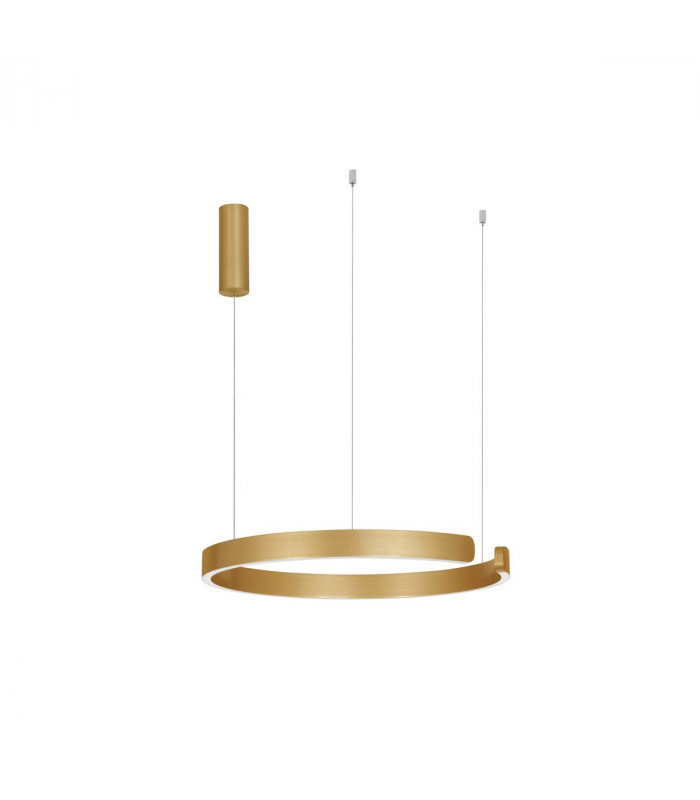 Selby Integrated LED Pendant Ceiling Light Brass Gold Aluminium LED 50W 2950Lm 3000K-1