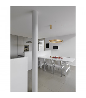 Selby Integrated LED Pendant Ceiling Light Brass Gold Aluminium LED 50W 2950Lm 3000K-2