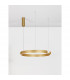 Selby Integrated LED Pendant Ceiling Light Brass Gold Aluminium LED 50W 2950Lm 3000K-4