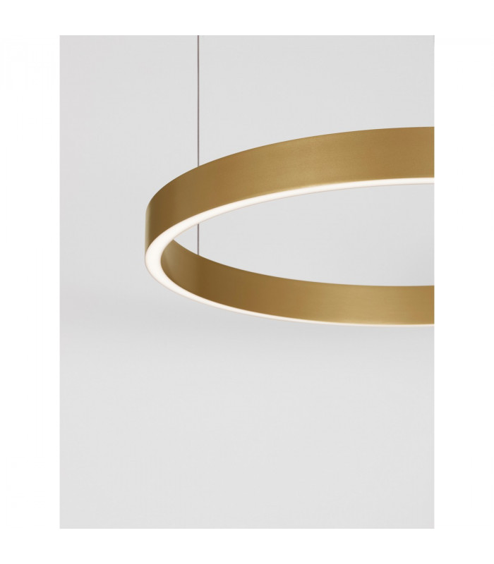 Selby Integrated LED Pendant Ceiling Light Brass Gold Aluminium LED 50W 2950Lm 3000K-6