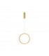 Change Integrated LED Pendant Ceiling Light Gold Aluminium LED 25W 741Lm 3000K-1