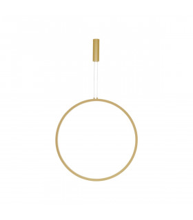 Change Integrated LED Pendant Ceiling Light Gold Aluminium LED 48W 1684Lm 3000K-1