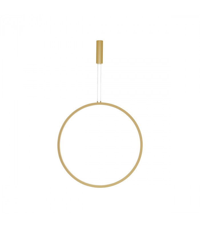 Change Integrated LED Pendant Ceiling Light Gold Aluminium LED 48W 1684Lm 3000K-1