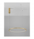 Tarquin Integrated LED Pendant Ceiling Light Brushed Gold Aluminium LED 36W 1980Lm 3000K-6