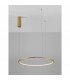 Tarquin Integrated LED Pendant Ceiling Light Brushed Gold Aluminium LED 36W 1980Lm 3000K-7