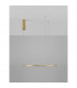 Tarquin Integrated LED Pendant Ceiling Light Brushed Gold Aluminium LED 36W 1980Lm 3000K-8