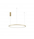 Tarquin Integrated LED Pendant Ceiling Light Brushed Gold Aluminium LED 48W 2592Lm 3000K-1