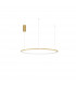 Tarquin Integrated LED Pendant Ceiling Light Brushed Gold Aluminium LED 58W 3132Lm 3000K-1