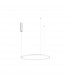 Tarquin Integrated LED Pendant Ceiling Light Sandy White Aluminium LED 36W 1980Lm 3000K-1