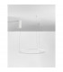 Tarquin Integrated LED Pendant Ceiling Light Sandy White Aluminium LED 36W 1980Lm 3000K-5