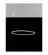 Tarquin Integrated LED Pendant Ceiling Light Sandy White Aluminium LED 48W 2592Lm 3000K-2