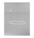 Tarquin Integrated LED Pendant Ceiling Light Sandy White Aluminium LED 48W 2592Lm 3000K-3