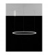 Tarquin Integrated LED Pendant Ceiling Light Sandy White Aluminium LED 48W 2592Lm 3000K-5