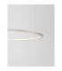 Tarquin Integrated LED Pendant Ceiling Light Champagne Silver Aluminium LED 58W 3132Lm 3000K-6
