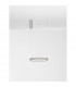 Perrine Integrated LED Pendant Ceiling Light Champagne Silver Aluminium LED 30W 1080Lm 3000K-3