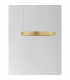 Perrine Integrated LED Pendant Ceiling Light Brushed Gold Aluminium LED 30W 1080Lm 3000K-4