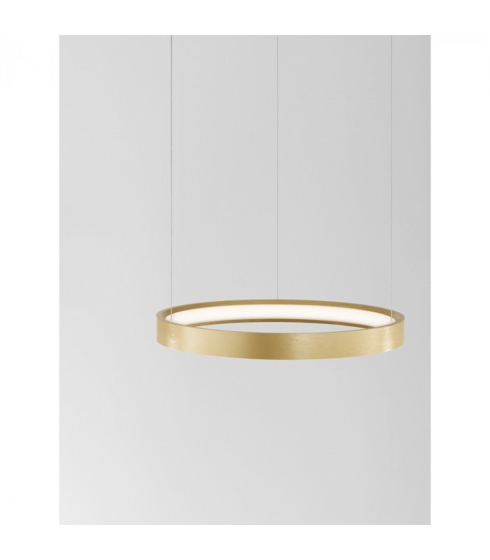 Perrine Integrated LED Pendant Ceiling Light Brushed Gold Aluminium LED 30W 1080Lm 3000K-5