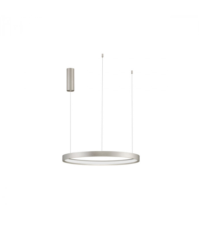 Perrine Integrated LED Pendant Ceiling Light Champagne Silver Aluminium LED 42W 1512Lm 3000K-1