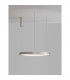 Perrine Integrated LED Pendant Ceiling Light Champagne Silver Aluminium LED 42W 1512Lm 3000K-6
