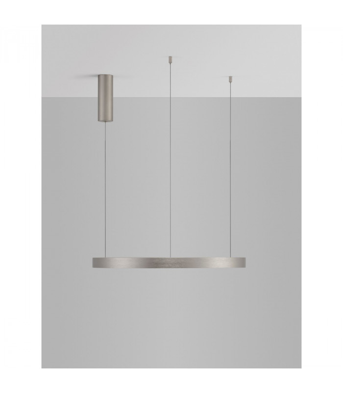 Perrine Integrated LED Pendant Ceiling Light Champagne Silver Aluminium LED 42W 1512Lm 3000K-7