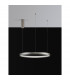 Perrine Integrated LED Pendant Ceiling Light Champagne Silver Aluminium LED 42W 1512Lm 3000K-9