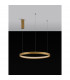 Perrine Integrated LED Pendant Ceiling Light Brushed Gold Aluminium LED 42W 1512Lm 3000K-2