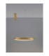 Perrine Integrated LED Pendant Ceiling Light Brushed Gold Aluminium LED 42W 1512Lm 3000K-4