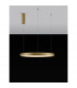 Perrine Integrated LED Pendant Ceiling Light Brushed Gold Aluminium LED 42W 1512Lm 3000K-5