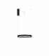 Perrine Integrated LED Pendant Ceiling Light Sandy Black Aluminium LED 30W 1080Lm 3000K-1