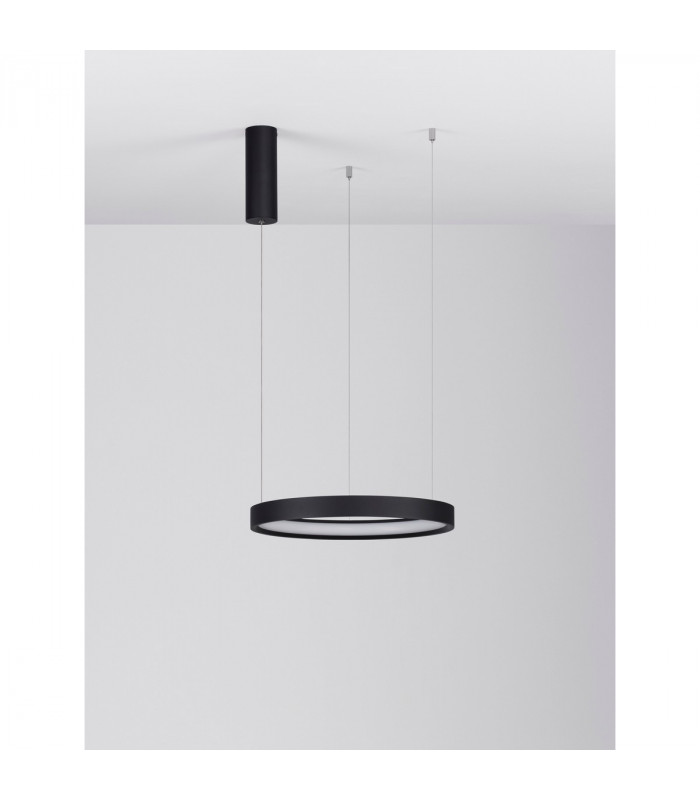 Perrine Integrated LED Pendant Ceiling Light Sandy Black Aluminium LED 30W 1080Lm 3000K-3