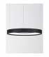 Perrine Integrated LED Pendant Ceiling Light Sandy Black Aluminium LED 30W 1080Lm 3000K-4