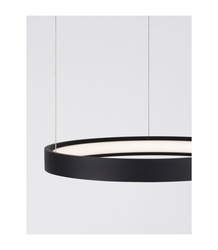 Perrine Integrated LED Pendant Ceiling Light Sandy Black Aluminium LED 30W 1080Lm 3000K-5