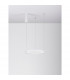 Perrine Integrated LED Pendant Ceiling Light Sandy White Aluminium LED 30W 1080Lm 3000K-2