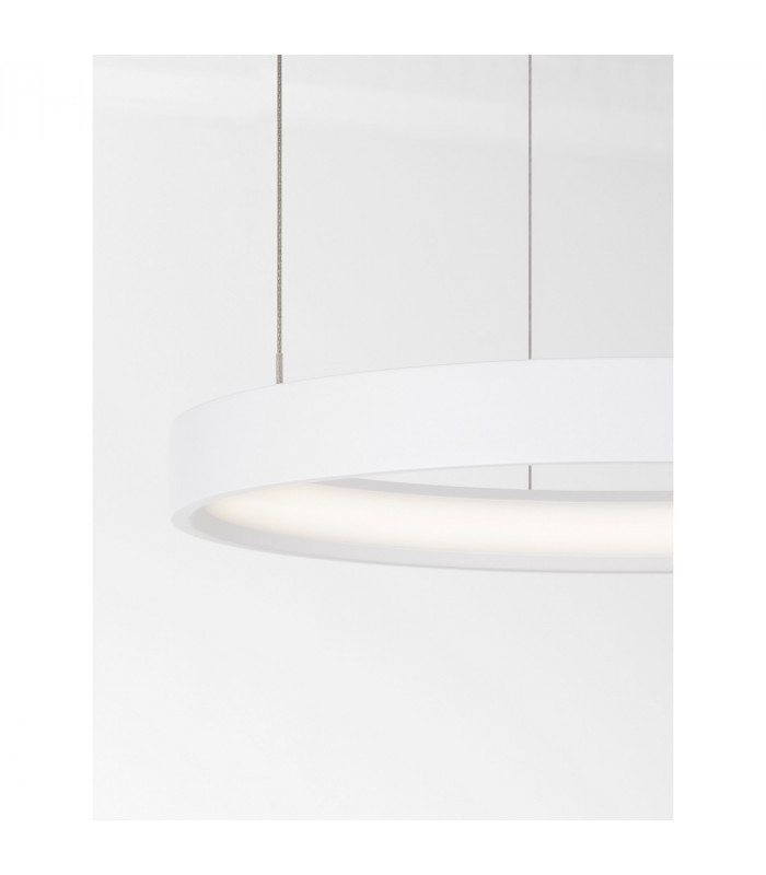 Perrine Integrated LED Pendant Ceiling Light Sandy White Aluminium LED 30W 1080Lm 3000K-5