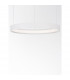 Perrine Integrated LED Pendant Ceiling Light Sandy White Aluminium LED 30W 1080Lm 3000K-6