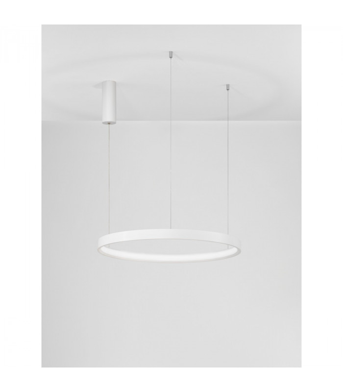 Perrine Integrated LED Pendant Ceiling Light Sandy White Aluminium LED 42W 1512Lm 3000K-3