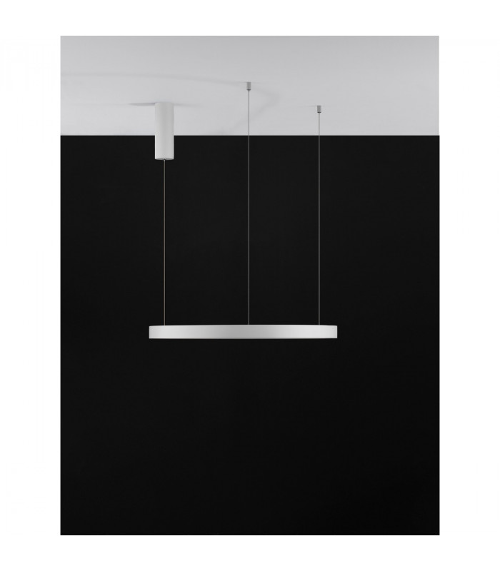 Perrine Integrated LED Pendant Ceiling Light Sandy White Aluminium LED 42W 1512Lm 3000K-5