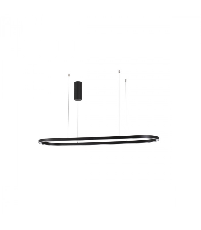 Cuppe Integrated LED Pendant Ceiling Light Sandy Black Aluminium LED 58W 3248Lm 3000K-1