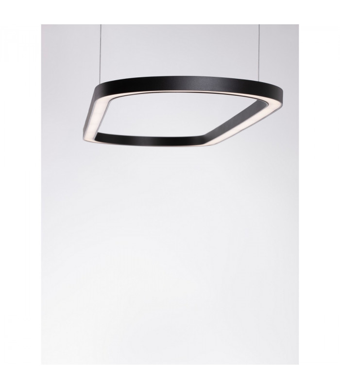 Cuppe Integrated LED Pendant Ceiling Light Sandy Black Aluminium LED 58W 3248Lm 3000K-7