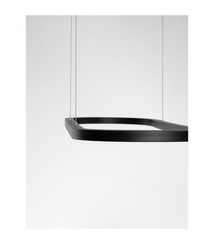 Cuppe Integrated LED Pendant Ceiling Light Sandy Black Aluminium LED 58W 3248Lm 3000K-8