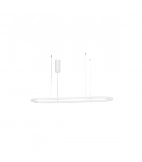 Cuppe Integrated LED Pendant Ceiling Light Sandy Black Aluminium LED 58W 3944Lm 3000K-1