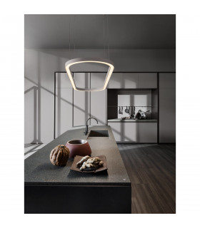 Cuppe Integrated LED Pendant Ceiling Light Sandy Black Aluminium LED 58W 3944Lm 3000K-2