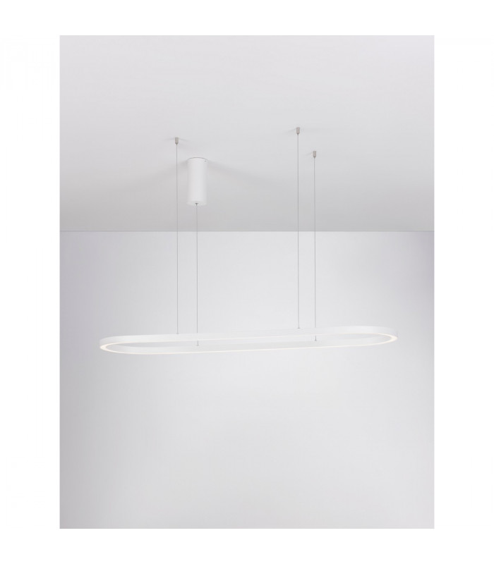 Cuppe Integrated LED Pendant Ceiling Light Sandy Black Aluminium LED 58W 3944Lm 3000K-4