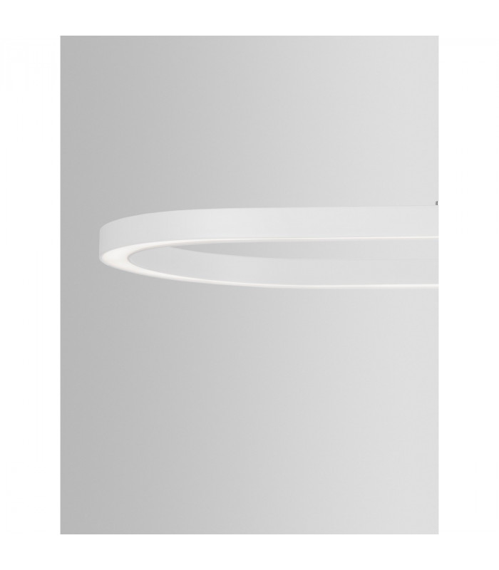 Cuppe Integrated LED Pendant Ceiling Light Sandy Black Aluminium LED 58W 3944Lm 3000K-5