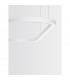 Cuppe Integrated LED Pendant Ceiling Light Sandy Black Aluminium LED 58W 3944Lm 3000K-9