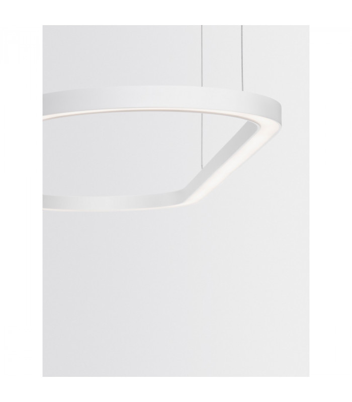 Cuppe Integrated LED Pendant Ceiling Light Sandy Black Aluminium LED 58W 3944Lm 3000K-9