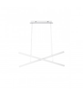 X-Line Integrated LED Pendant Ceiling Light Sandy White Aluminium LED 40W 230V 1427Lm 3000KI-1