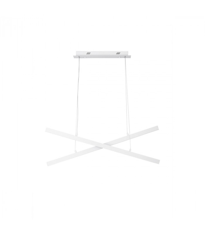 X-Line Integrated LED Pendant Ceiling Light Sandy White Aluminium LED 40W 230V 1427Lm 3000KI-1