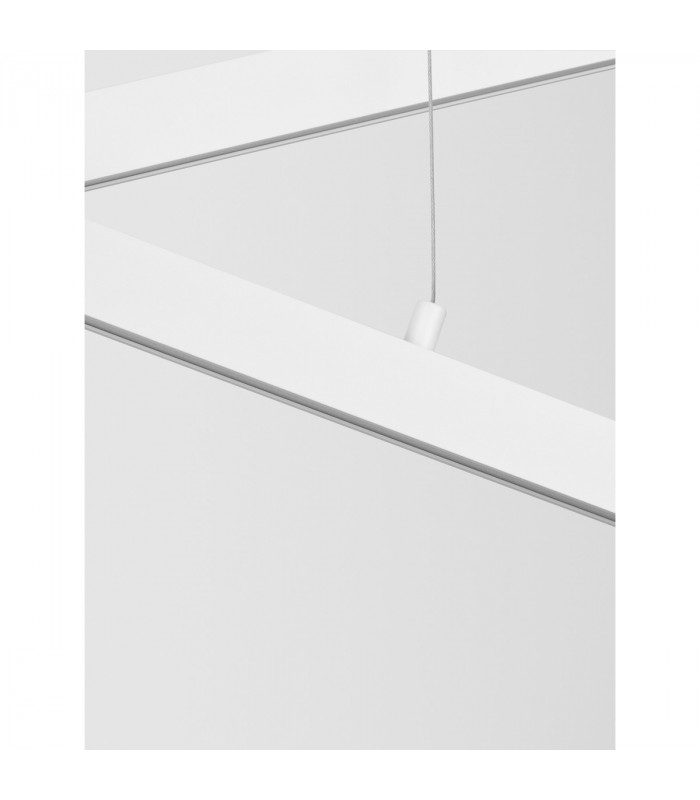 X-Line Integrated LED Pendant Ceiling Light Sandy White Aluminium LED 40W 230V 1427Lm 3000KI-5