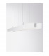 X-Line Integrated LED Pendant Ceiling Light Sandy White Aluminium LED 40W 230V 1427Lm 3000KI-11